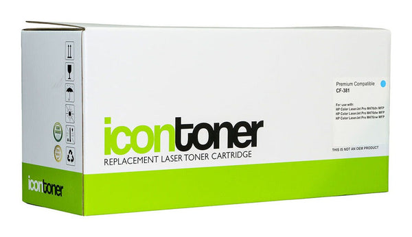 icon compatible hp cf381a toner cartridge (312a)#colour_CYAN