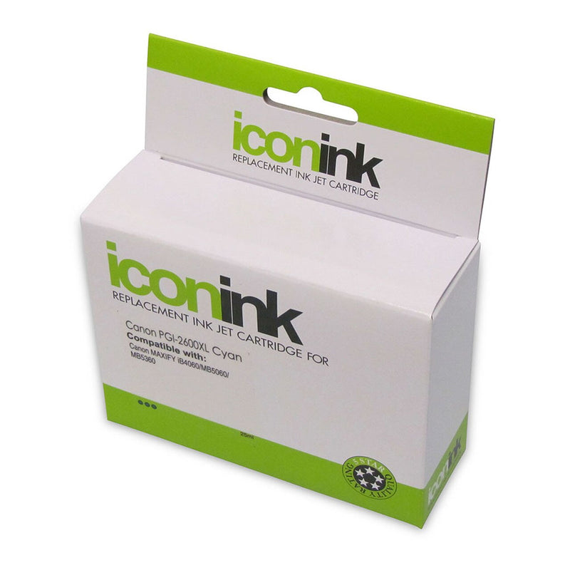 icon compatible canon pgi 2600 xl ink cartridge