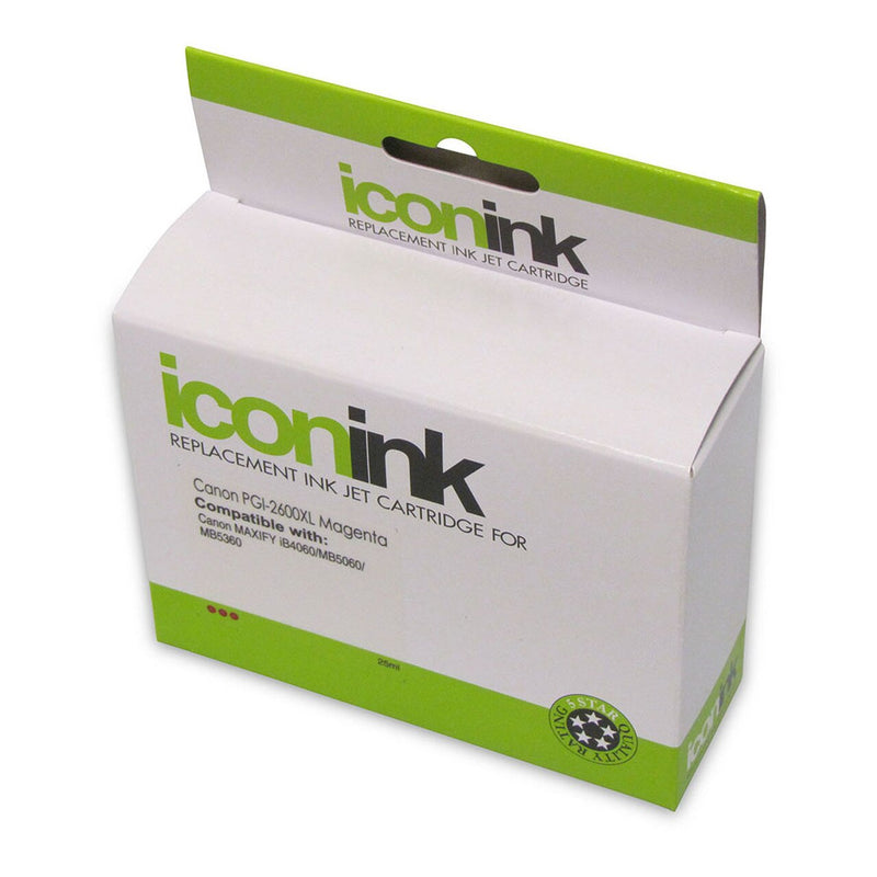 icon compatible canon pgi 2600 xl ink cartridge