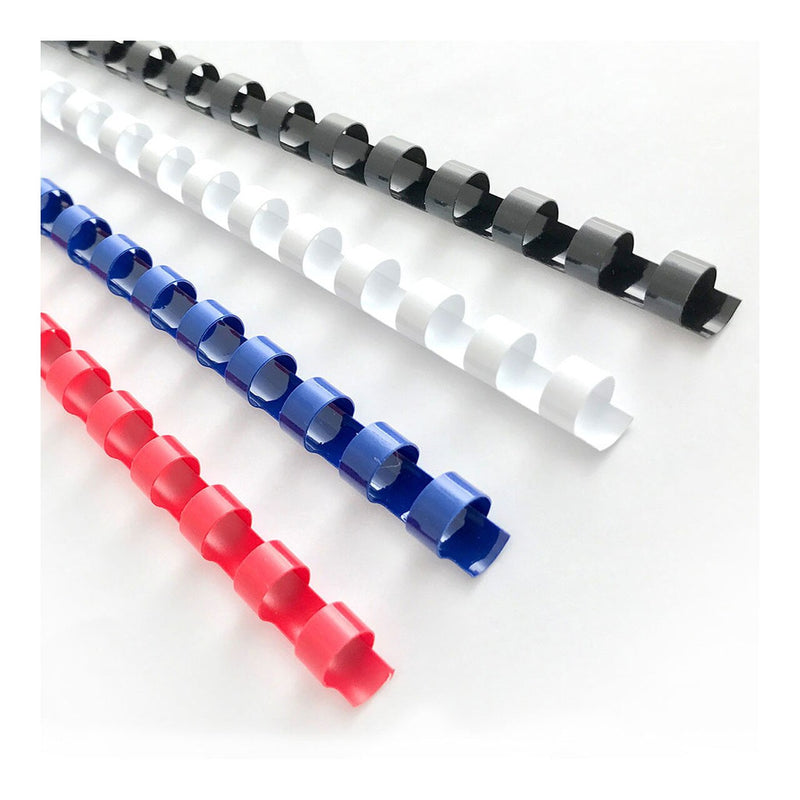 icon binding coil plastic 6mm PACK OF  100