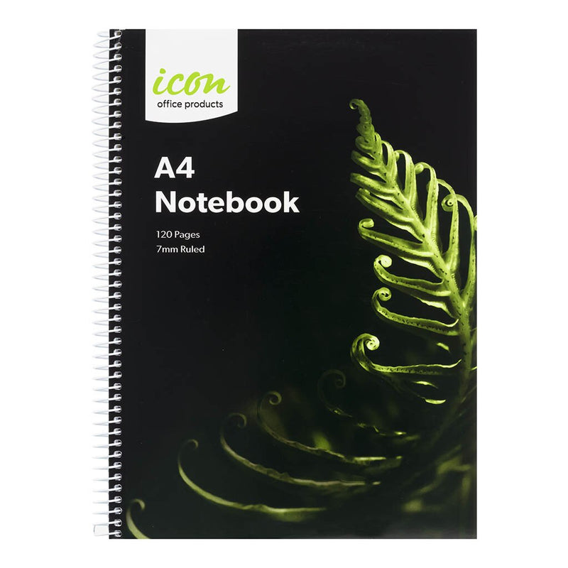 icon spiral notebook a4 soft cover