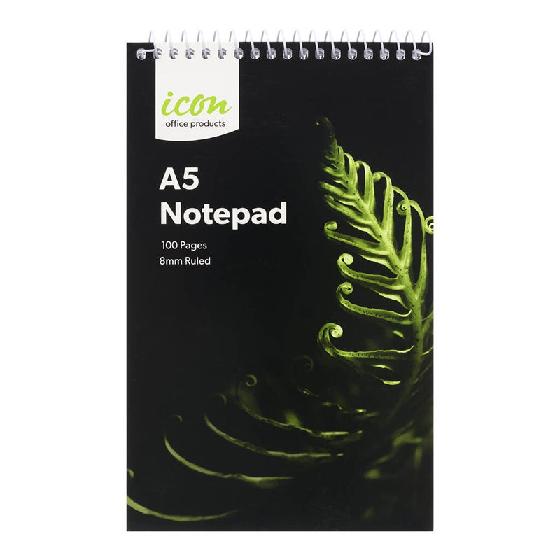 icon spiral notepad a5 soft cover