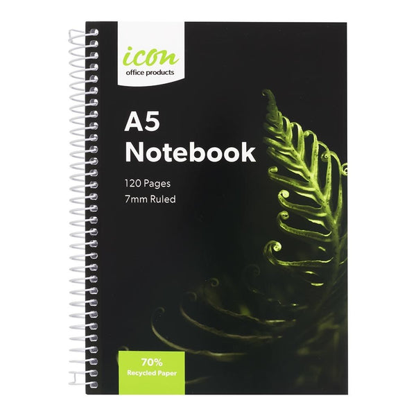 icon spiral notebook soft cover 120 pg#size_A5