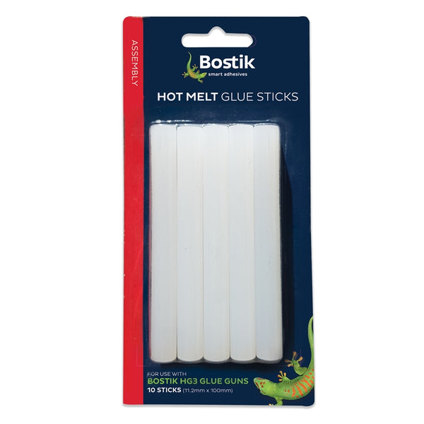 Bostik Hot Melt Glue Sticks Pack Of 10
