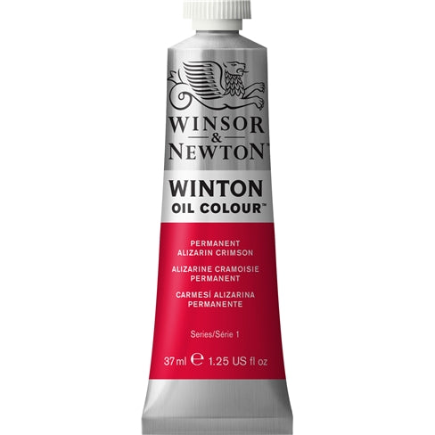 Winsor & Newton Winton Oil Colour Paint 37ml#colour_PERMANENT ALIZARIN CRIMSON