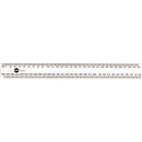marbig ruler 30cm clear - pack of 24