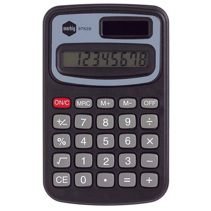 marbig® calculator pocket mini 8 digit