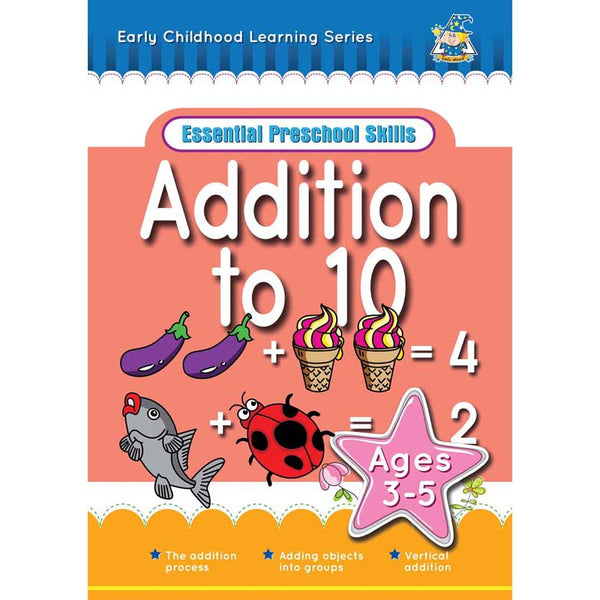 Greenhill Activity Book 3-5 Year Addition To 10