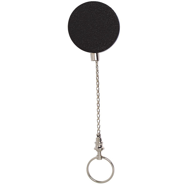 rexel® id retractable metal key holder steel cable