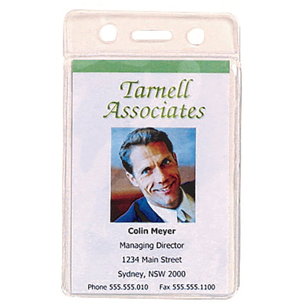 rexel holder id card pack of 10#size_62X104MM