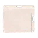 rexel® id card holder portrait/landscape 105x90mm pack of 10