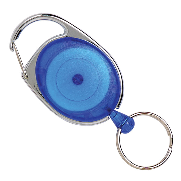 rexel® id retractable snap lock key holders#colour_BLUE