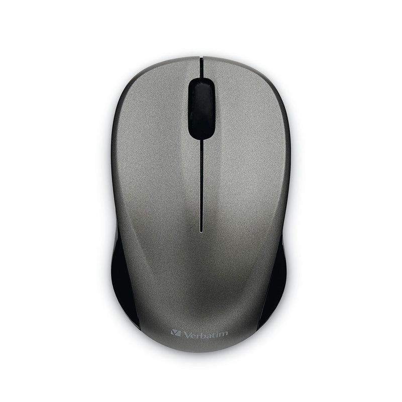 Verbatim Wireless Silent Blue LED Mouse Graphite