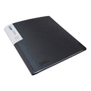 Rapesco Germ-Savvy Antibacterial A4 Display Book Black