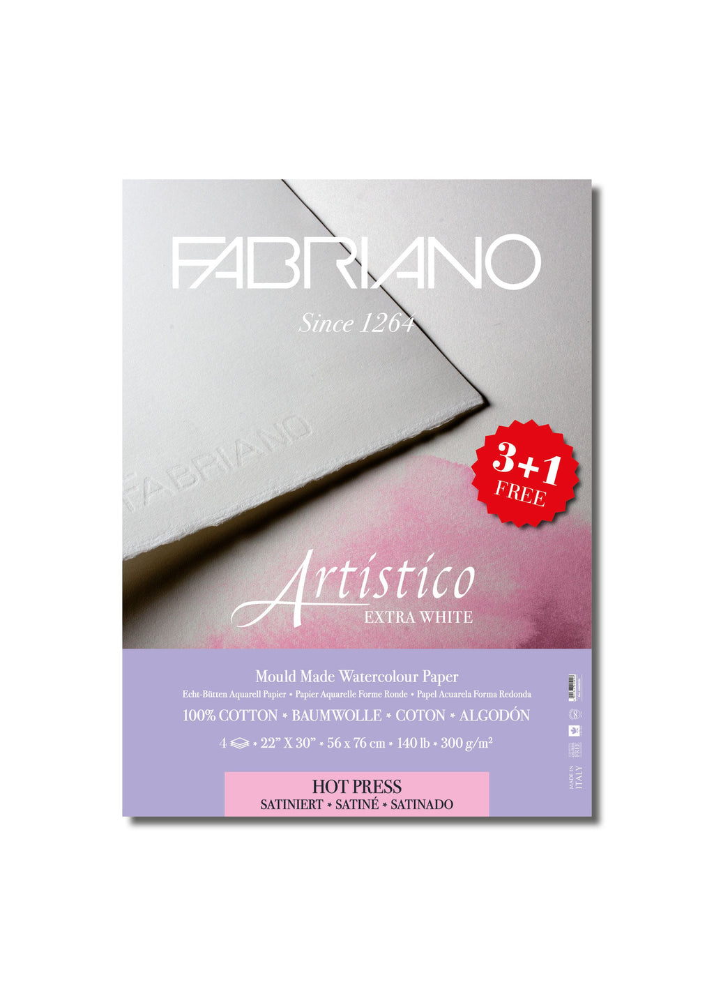 Fabriano Artistico 140lb Soft Press, 22 x 30