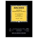 Arches Watercolour Natural White Pad 185gsm Rough 15 Sheet