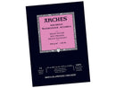 Arches Watercolour Natural White Pad 300gsm Hot Pressed 12 Sheets