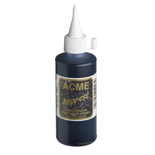 ACME IMPREST INK 100ML 7012#Colour_BLACK