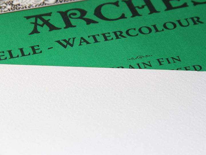 Arches Watercolour Natural White 56x76cm Cold Pressed - 10 Sheets