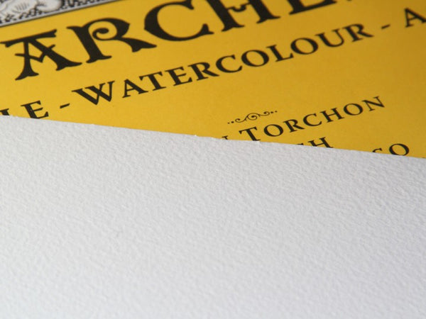 Arches Watercolour Natural White 56x76cm Rough - 5 Sheets#GSM_640