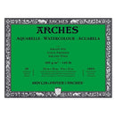 Arches Watercolour Natural White Block 300gsm Cold Pressed 20 Sheet