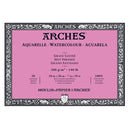 Arches Watercolour Natural White Block 300gsm Hot Pressed 20 Sheet