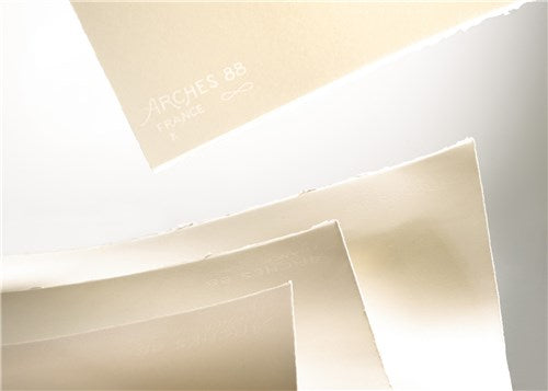 Arches 88 56x76cm 300gsm Hot Pressed Pack Of 10 Sheets