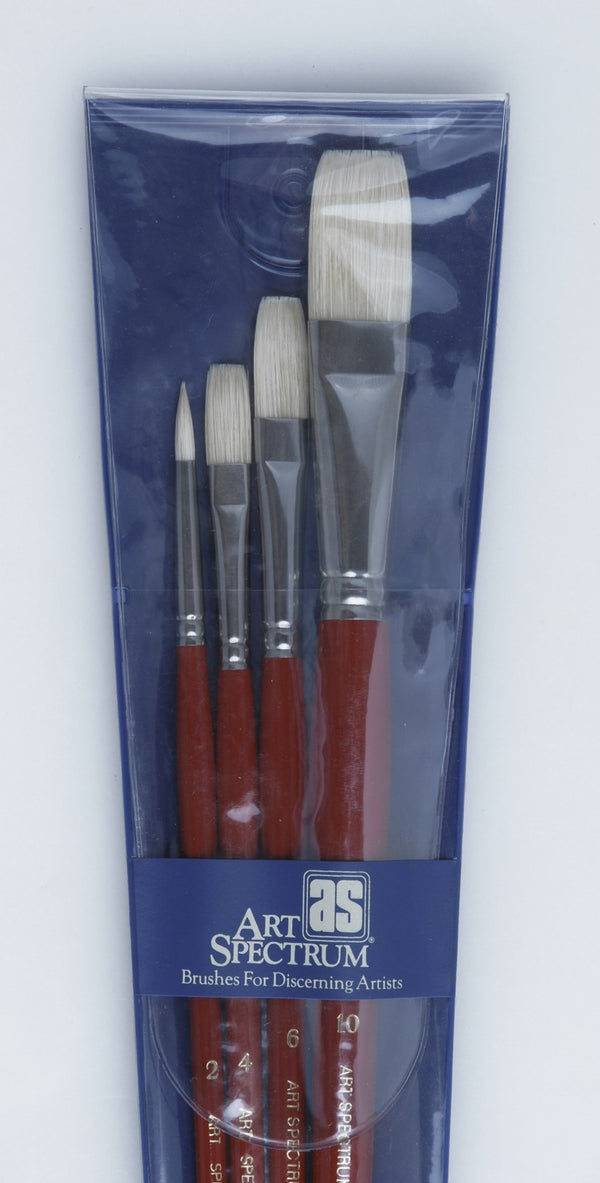 Art Spectrum Art Brush Wallet Set (Long Handled) - Pack Of 4