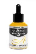 Atelier Pigmented Acrylic Ink 60ml#Colour_INDIAN YELLOW