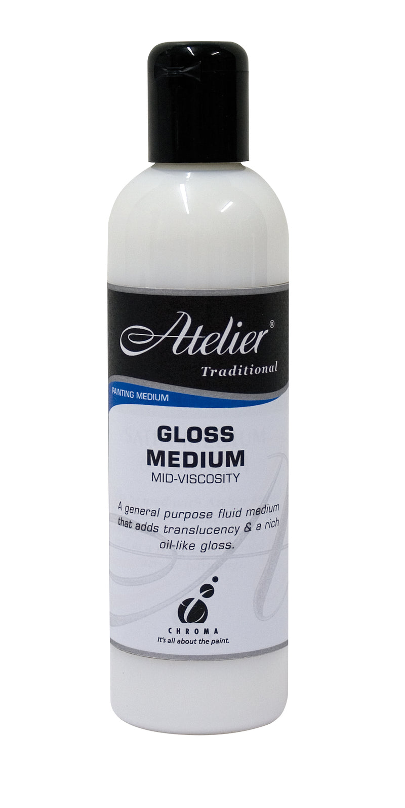 Atelier Traditional Chroma Gloss Glazing Liquid Low Viscosity 250ml