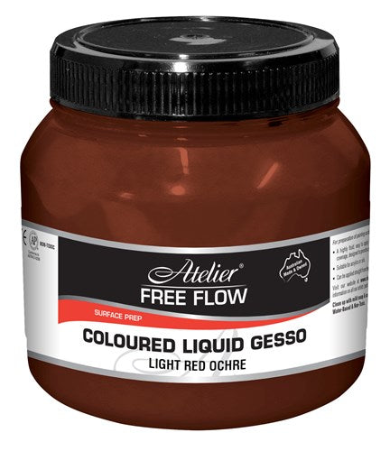 Atelier Free Flow Coloured Liquid Gesso 250ml