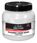 Atelier Free Flow Coloured Liquid Gesso 250ml#colour_Translucent