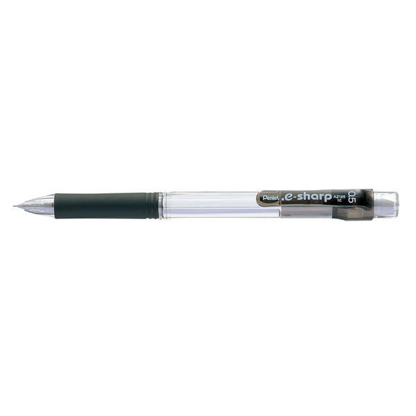 pentel e-sharp mechanical pencil az125 0.5mm barrel#Colour_BLACK