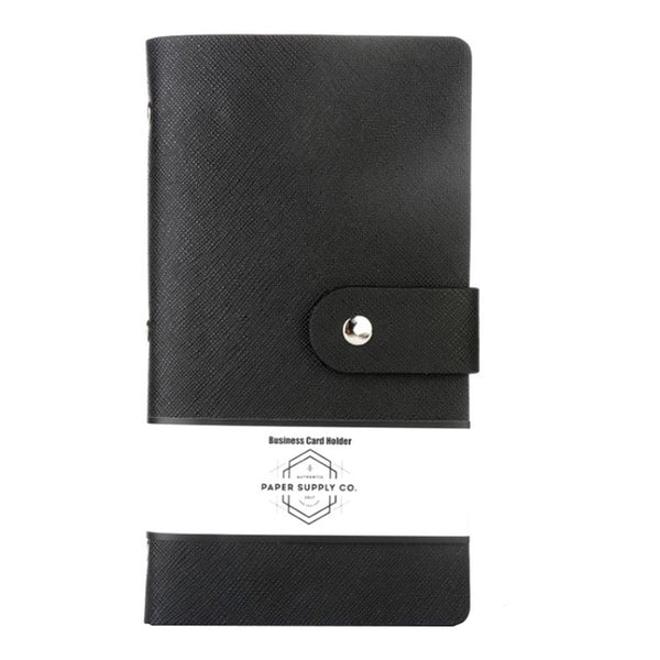 OSC Citta Business Card Holder Black 192 Cards