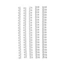 gbc wire 21 loop 6mm pack of 100