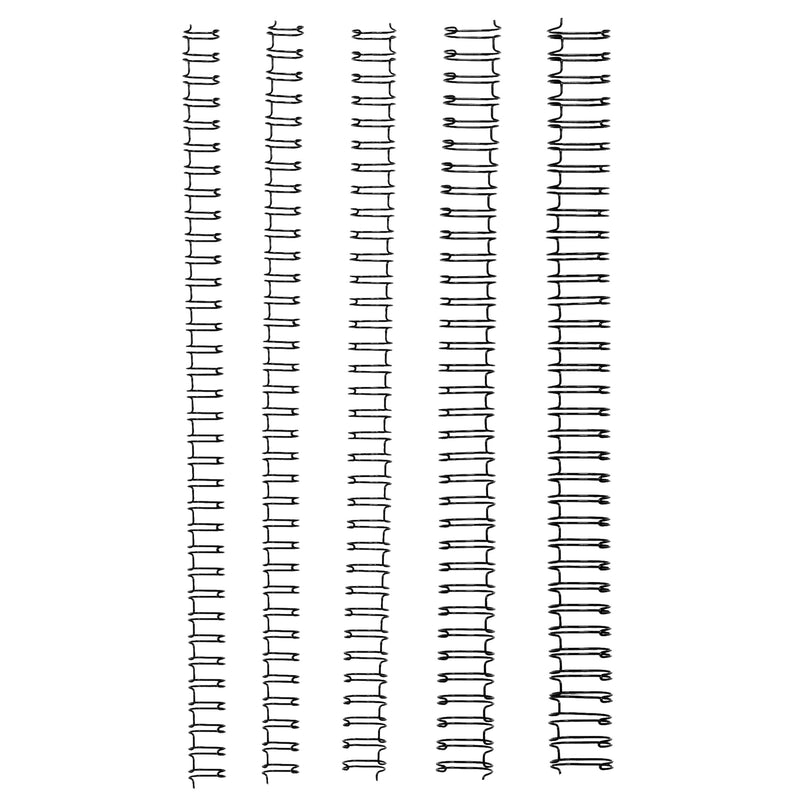 gbc wire 34 loop 9.5mm pack of 100