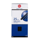 gbc plastic 21 loop 38mm black pack