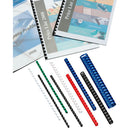 gbc plastic 21 loop 38mm black pack