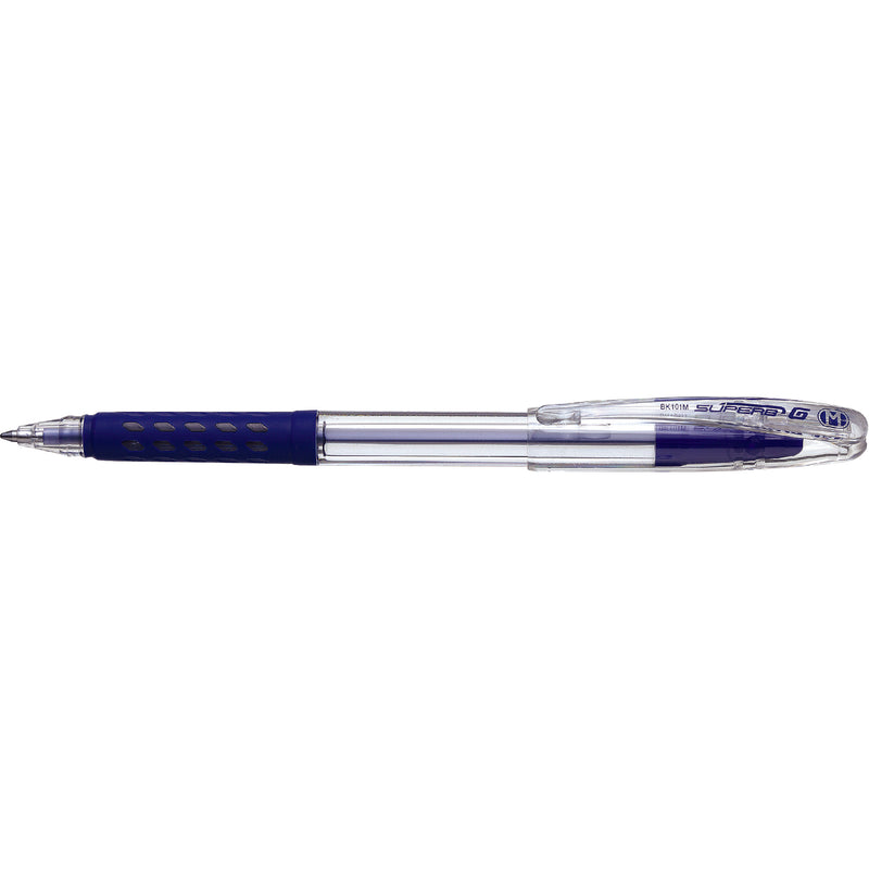 pentel superb g ballpoint pen stick bk101m 1.0mm