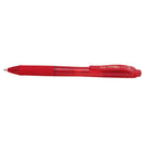pentel energel-x gel roller pen rectractable bl107 0.7mm box of 10