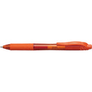 pentel energel-x gel roller pen rectractable bl107 0.7mm box of 10