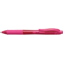 pentel energel-x gel roller pen rectractable bl107 0.7mm box of 10