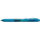 pentel energel-x gel roller pen rectractable bl107 0.7mm box of 10