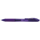 pentel energel-x gel roller pen rectractable bl107 0.7mm box of 10