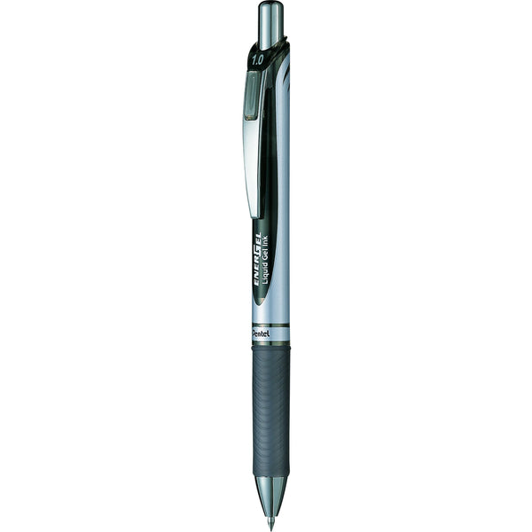 pentel energel ballpoint pen retractable 1.0mm bl80 ink#Colour_BLACK