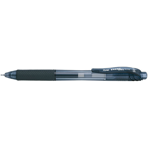 Pentel Energel Gel Pen BLN105- Pack of 12#Colour_BLACK