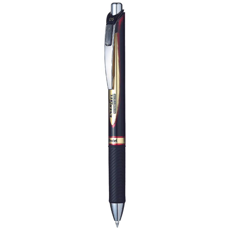 pentel energel ballpoint pen retractable 0.5mm blp75 ink