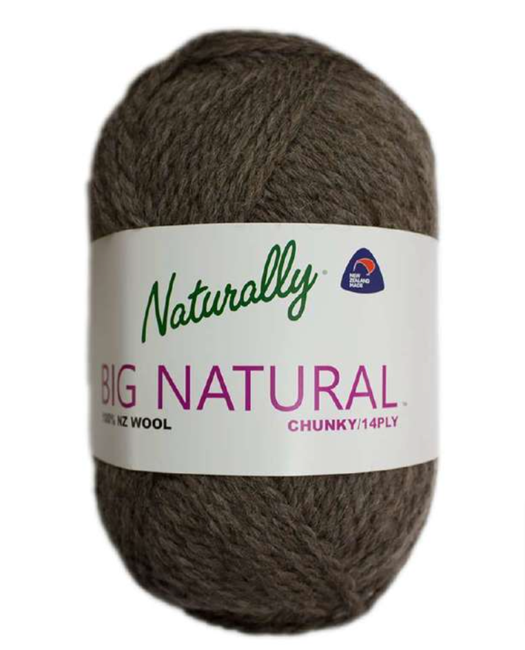Naturally Big Natural Wool Chunky Yarn 14ply