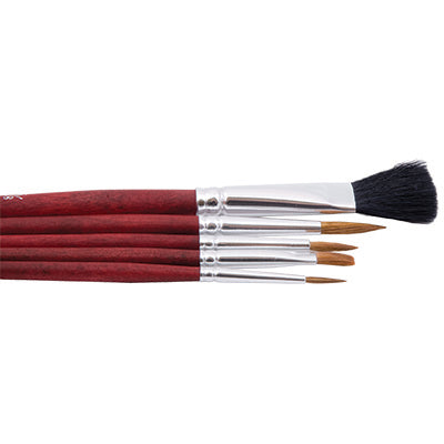 Das 0066H 5 Piece Art Brush Set