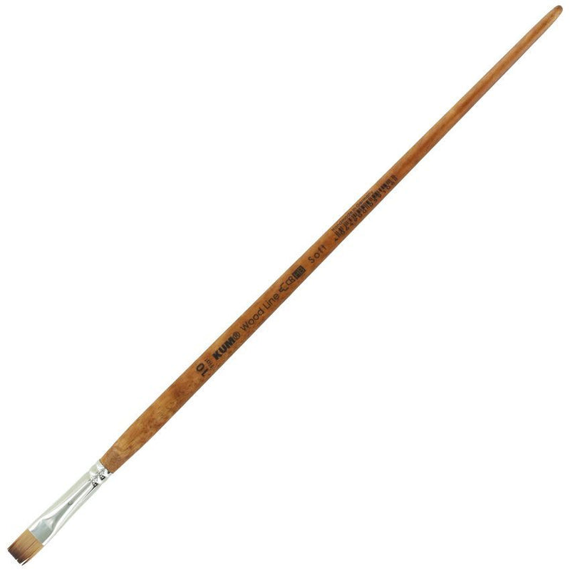 Kum Wood Line Brush Flat